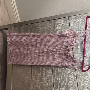 American Threads Pink Mini Dress